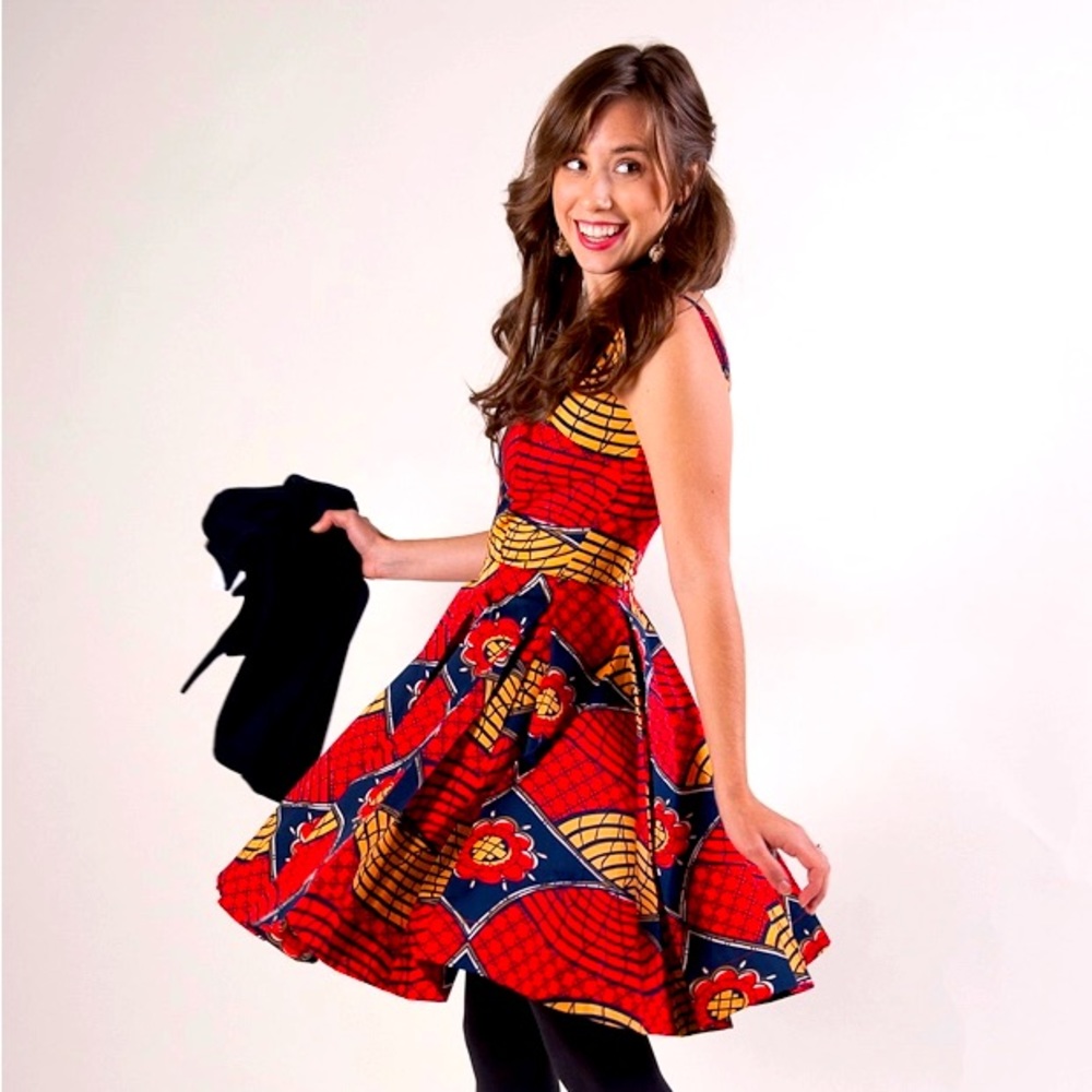 Trashy Diva Dottie Tribal Dress 👗